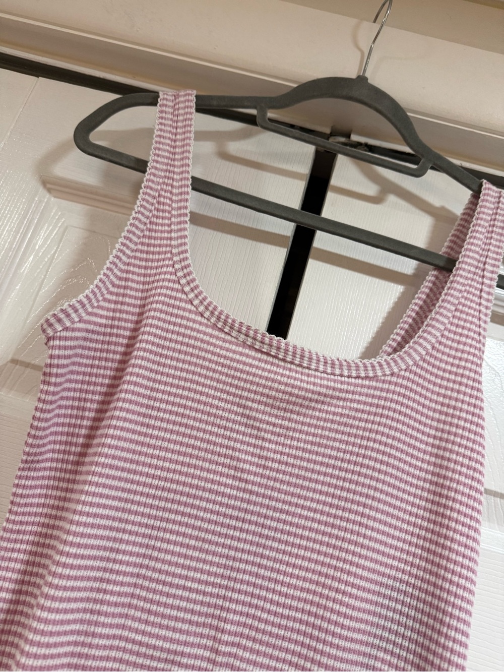 Target Pink Ribbed Tank Mini Dress - Picture 2 of 6